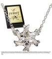 El Hobbit Un Viaje Inesperado Réplica Collar Galadriel´s Ring (Plata de ley)