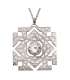 El Hobbit Un Viaje inesperado Colgante con Collar Arkenstone (plata de ley)