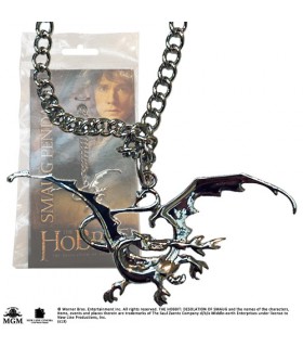 El hobbit La desolación de Smaug Colgante con Collar Smaug