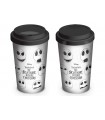 Nightmare before Christmas Taza de Viaje Faces of Jack