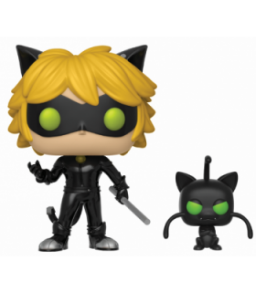360 MIRACULOUS FUNKO POP CAT NOIR WITH PLAGG
