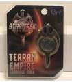 Star Trek mirror universe Terran Empire Combadge - Gold
