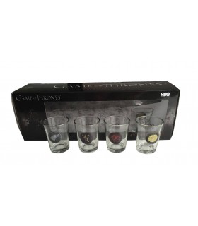 Game of Thrones Pack de 4 Vasos de Chupitos