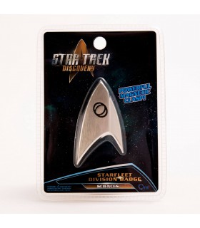 Star Trek Discovery réplica 1/1 Distintivo Científico de la Flota Estelar magnético