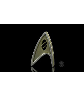 Star Trek Beyond réplica 1/1 Distintivo Científico de la Flota Estelar magnético