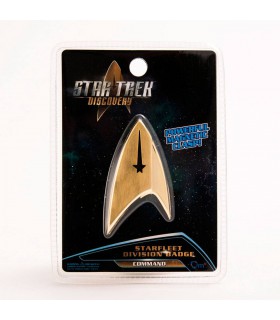 Star Trek Discovery réplica 1/1 Distintivo Comando de la Flota Estelar magnético