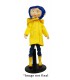 Coraline Figura Coraline in Raincoat 18 cm