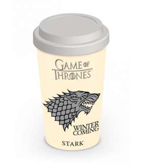 Game of Thrones Taza de Viaje Stark