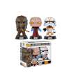 3 PACK STAR WARS FUNKO POP TARFFUL/UNHOODED EMPEROR/ UTAPAU CLONE TROOPER