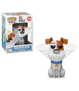 764 THE SECRET LIFE OF PETS 2  FUNKO POP MAX WITH CONE