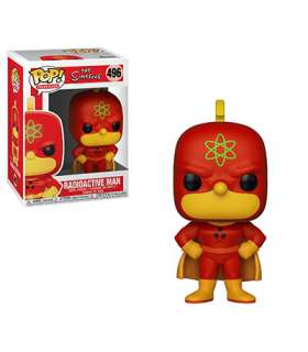 496 THE SIMPSONS FUNKO POP RADIOACTIVE MAN