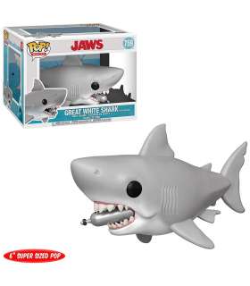 759 JAWS  FUNKO POP GREAT WHITE SHARK (WITH DIVING TANK)