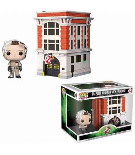 03 TOWN FUNKO POP DR. PETER VENKMAN WITH FIREHOUSE