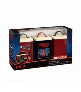 Stranger Things Botes de almacenamiento Retro Logo