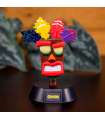 Crash Bandicoot lámpara 3D Icon Aku Aku 10 cm