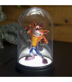 Crash Bandicoot Lámpara Bell Jar Crash Bandicoot 20 cm