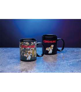 Gremlins Taza sensitiva al calor Gizmo & Logo
