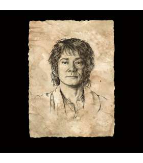The Hobbit: Art Print - Portrait of Bilbo Baggins