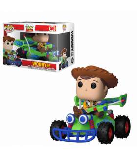 56 TOY STORY FUNKO POP RIDES WOODY & RC 15 cm