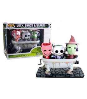 474 MOMENT THE NIGHTMARE BEFORE CHRISTMAS FUNKO POP LOCK, SHOCK & BARREL