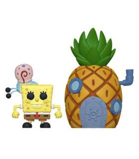 02 TOWN FUNKO POP SPONGEBOB WITH GARY & PINEAPPLE HOUSE