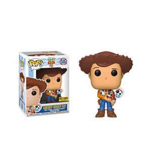 535 TOY STORY 4 FUNKO POP SHERIFF WOODY HOLDING FORKY