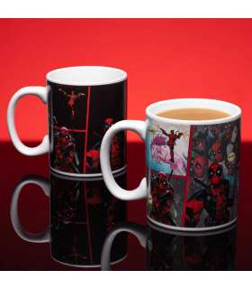 Deadpool Taza sensitiva al calor Iconic Comic