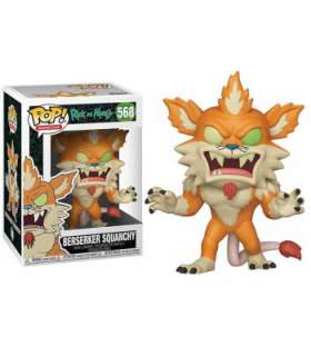 568 RICK AND MORTY FUNKO POP BERSERKER SQUANCHY
