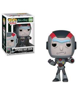 566 RICK AND MORTY FUNKO POP PURGE SUIT RICK