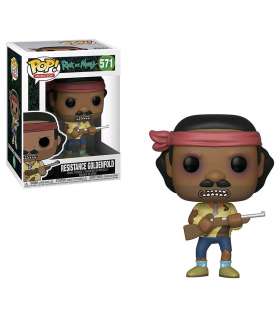 571 RICK AND MORTY FUNKO POP RESISTANCE GOLDENFOLD