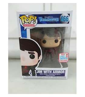 466 DREAMWORKS TROLLHUNTERS FUNKO POP JIM WITH ARMOR