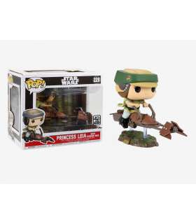 228 STAR WARS FUNKO POP RIDES PRINCESS LEIA WITH SPEEDER BIKE