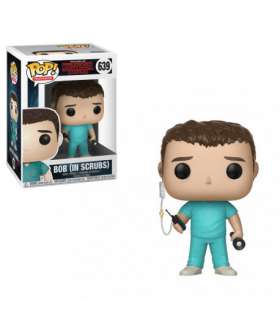 639 STRANGER THINGS FUNKO POP BOB (IN SCRUBS)