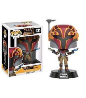 131 STAR WARS REBELS FUNKO POP SABINE (MASKED)
