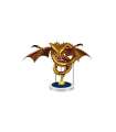 Dragonball dragon Shenron dorado