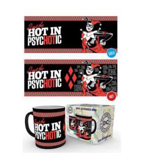 Taza termica Psichotic Harley Quinn Dc Comics