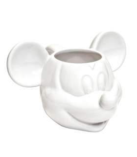 Taza 3D Disney Mickey Mouse color blanco