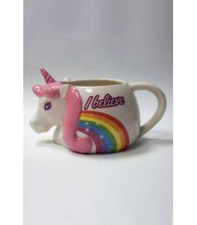 Unicornio taza 3D I BELIEVE