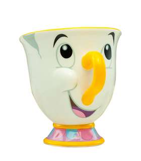 Taza en 3D Disney La Bella y La Bestia Chip Porcelana Grande