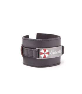 Resident Evil Pulsera de cuero Umbrella