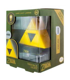 Mini Lámpara 3D Zelda Triforce 10 cm