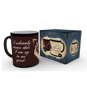 Taza termocromática Harry Potter - Mapa Hogwarts