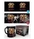 Taza termocromática Queen