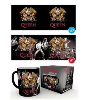 Taza termocromática Queen