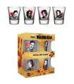 Set 4 mini vasos The Walking Dead